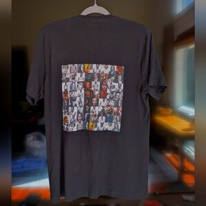 Johnny Depp Unisex Bella Canvas Vintage Black  T Shirt .